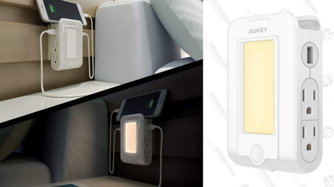 Aukey Surge Protector/Night Light | $14 | Amazon | Promo code WKJCRAED